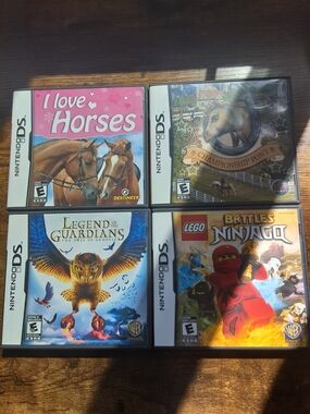 Set of 4 Nintendo DS games
